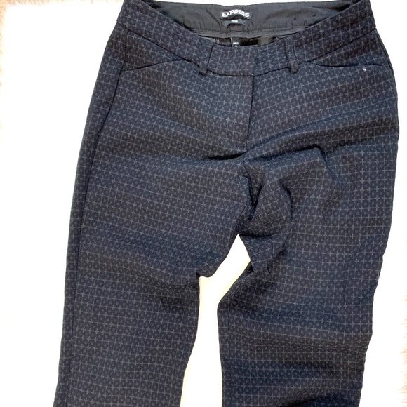 Great Condition Express Editor Boot Cut Pants 4R - Picture 2 of 4